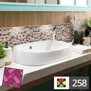 타일시트지 디자인 DIY 바둑판 258 스티커타일 U16W8D3297