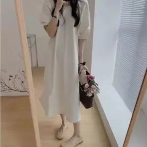 [하프클럽/]여성 코튼 플레어 원피스 여름 데일리 A라인 무드핏