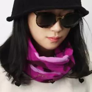 [하프클럽/]겨울용 보온 넥게이터 목토시 퍼플
