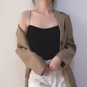 [하프클럽/]여성용 이너 브라탑 나시 데일리 레이어드 기본 캡내장 티셔츠