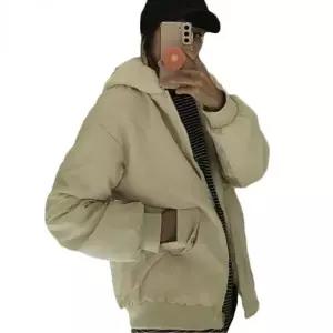 [하프클럽/]겨울 방한 양면 후드 패딩 점퍼 데일리 잠바