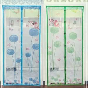 폭 90cm 충망 모기장 방 현관 일체형 민들레 문발 R2W170AB84