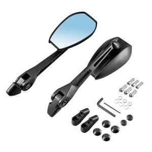 CNC 범용 바이크 오토바이 백미러, 혼다 야마하 FZR YZF 600R R1 R6 R6S 스즈키 GSXR 600 750 1000 가와사