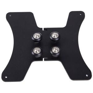 Ender-3 알루미늄 합금 핫 베드 Y 캐리지 플레이트, 풀리 프린터 포함, Creality Ender-3/Ender-3 PRO 3D