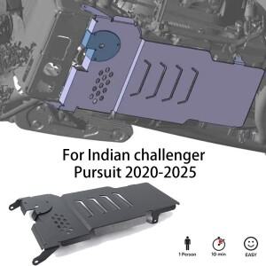 인디언 모터사이클 챌린저 퍼슈트 2019-2025용 신형 알루미늄 엔진 가드 스키드 플레이트, 간편 설치 바이