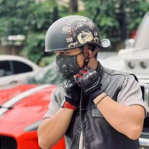 레트로 헬멧 반 얼굴 앞 유리 바이크 오토바이 HD 바이저 Capacete 드 모토 남자 여자 스쿠터 Casco 사이