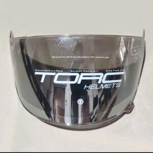 TORC T135 풀 헬멧 렌즈 용 레트로 바이크 오토바이 바이저 투명 블랙 실버 Capacete De Moto Visors