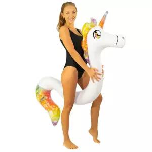 풀캔디 풍선 동물 수영면 Llama
