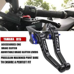YZF R15 V4 2022 용 브레이크 클러치 레버 바이크 오토바이 액세서리 핸들 제어 YZFR15