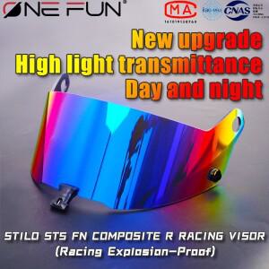 Stilo ST5/ST5 FN R 바이크 오토바이 헬멧 바이저 안개 방지 스크래치 UV400 주야간 사용 광변색