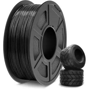 SUNLU TPU 3D 프린터 필라멘트 1.75mm, 고속 95A 필라멘트, 빠른 인쇄를 위한 1KG 유연한 치수 정확도 + /- 0.03mm, 대부분의 FDM 프린터에 적합합니다