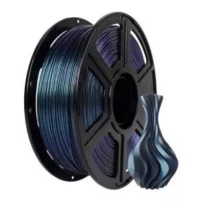 플래시포지 플라 필라멘트 1.75mm + /- 0.02mm 탄 티타늄, 색상 변경 가능한 3D 프린터 1kg (2.2파운드), 빛으로 색상을 변경하는 카멜레온, 레이어 라인을 완벽
