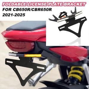 혼다 CB650R -2025 바이크 오토바이 번호판 프레임 홀더 브래킷 조절식 테일 타이디 마운트 지지대