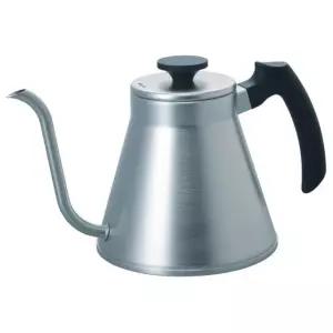 하리오 V60 핏 구스넥 드립 주전자, 1200ml, 실버 Silver