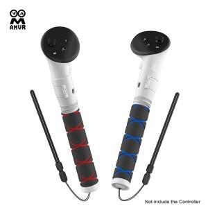 AMVR 확장 핸들, 오큘러스 퀘스트 3 게임 컨트롤러 그립, 비트 세이버, 고릴라 태그, 초자연용, 1 쌍