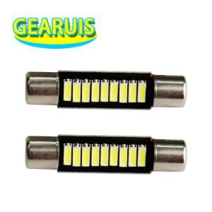100개 플러드 페스툰 돔 T6.3 28mm 31mm 9 SMD 4014 LED 전구 자동차 화장대 거울 조명 햇빛 가리개 퓨즈
