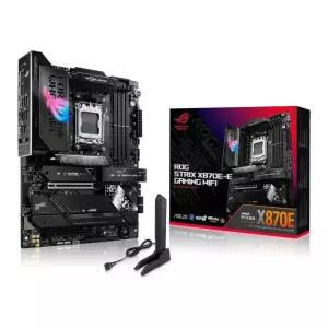 ASUS ROG Strix X870E-E 게이밍 WiFi AMD AM5 X870 ATX 마더보드 18+2+2 전원 스테이지, 다이내믹 OC 스위처, 코어 플렉스, DDR5 AEMP