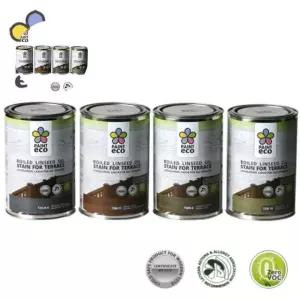 스테인 (Paint ECO) 테라스용 보일드 린시드 오일 스테인(1L)