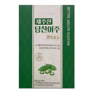 제주산 당찬여주 발효효소 30포 1박스