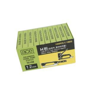 1통 H핀 12MM 1000pcs 타카핀 피스 JWBADFC4