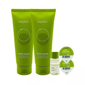 비플레인 녹두 약산성 클렌징 폼 160ml + 160ml