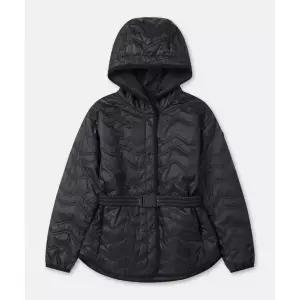 코오롱스포츠 KOLON SPORT 여성 키퍼 벨티드 후드 패딩 자켓 TVJJS26402BLK 400911