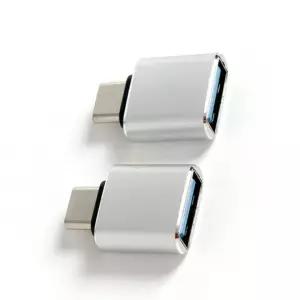 USB 3.0 A to C타입 OTG젠더 실버 변환잭 c타입변환젠더 c형젠더