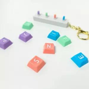 MBTI 키캡 피젯토이 키홀더 딸깍이 가방 열쇠고리 굿즈 악세사리 심신안정 우정템 완화 귀여운