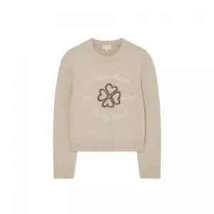 매장정품 COVERNAT 커버낫 WOMAN 우먼 클로버하트 그래픽 니트 Beige CO2504KT83BE 1547809