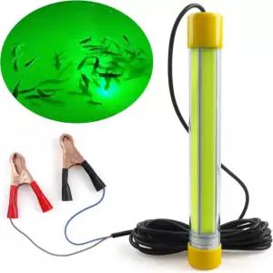 수중 낚시 조명 30000 루멘 12V 50W LED 잠수 녹색 밤 물고기 유인 방수 미끼 탐지기 보트 램프 오징어 새우 스누크 크레이피용