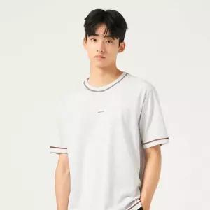[백화점 정품] 빈폴 멘 [FW25]BEANPOLEKNAP스티치 포켓 반소매 티셔츠 - 라이트 그레이 BC5742N022 LL