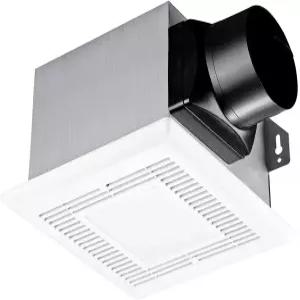 80 CFM 라이트 2.0Sone 다락방 접근 필요 없음 설치 매우 조용한 환기 및 배기 팬(LED 4000K 600LM)을 갖춘