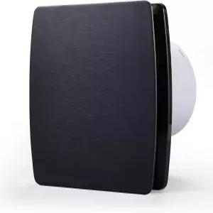 Zeyzer 블랙 욕실 팬 110 CFM 1.0 Sone 5.9 덕트 사각 천장 또는 욕실/코리더/사무실/세탁실/SHOP용 벽걸이