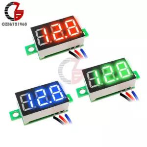 DC 0-30V 3 와이어 0.36 LED 디지털 전압계 모듈 테스터 모니터, 디스플레이 Green