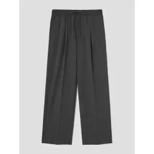 에잇세컨즈 4WAY STRETCH 와이드핏 밴딩 슬랙스 그레이 425321LY13