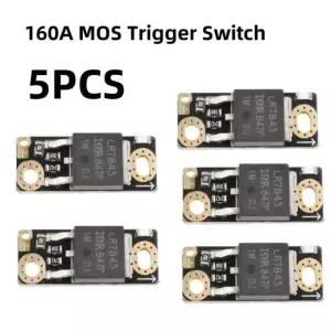1 ~ 20PCS 160A 고전력 MOS 트리거 스위치 드라이브 모듈 전계 효과 튜브 PW 1pc