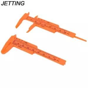 분사 1PCS 플라스틱 측정 도구 미니 버니어 캘리퍼스 1mm/미니 눈금자 마이크로 미터