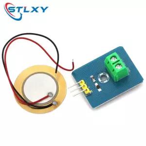 Stlxy 드럼 시뮬레이션 압전 센서 아날로그 세라믹 진동 모듈 Arduino DIY KI
