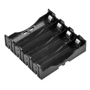 1Pcs 1 2 3 4 슬롯 ABS 18650 보조베터리 케이스 1X 2X 3X 4X 리튬 2X