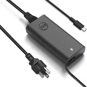 노트북 충전기용 새로운 65W USB C 충전기 Latitude용 3340 3440 3540 5420 5430 5440 5520 7420 7440 XPS 3 DZ65200325