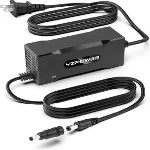 YZPOWER 42V 2A 전기 스쿠터 배터리 충전기 고트랙스 GXL V2/Apex/E2/G3 히보이 S2 라이트/S2 프로/NEX3 36V 배터리용 5.5mm 2.1/2.5mm