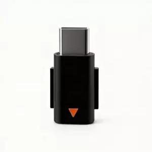 마이크 미니 타입C 어댑터 USB C 어댑터용 ZEXIBATH 리시버 전용 스마트폰/PC/Mac 커넥터 액세서리 및 2 3과 호환되지 않음