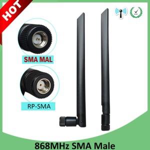 EOTH 2P 868MHz 915MHz LORA 안테나 5dbi SMA Male FEMALE 커넥터 915 868 MHz IOT antena 21cm 피그 테일
