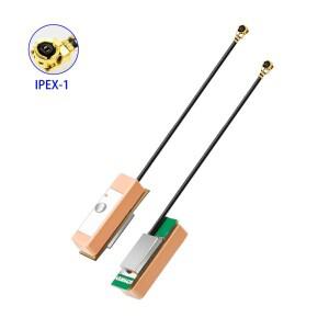 GPS BD 안테나 패치 내장 IPEX 커넥터  안정적인 세라믹 안테나 2 in 1 28dB 고이득 16*6*6mm