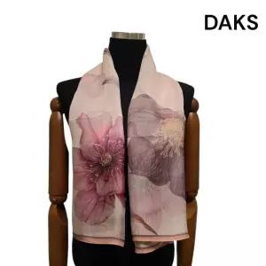 [백화점 홈쇼핑 정품] 닥스 DAKS 실크 치폰 정사각 스카프 SKN009
