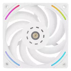 라이트 TLK2 화이트 C 팬 20mm 케이스 쿨러 SFDB 링 및 양면 고무 매트가 있는 4핀 PWM 커넥터 무음 컴퓨터 데스크탑 냉각 에어플로우 TL-K12W-D2 WHITE