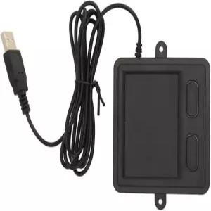YOUTHINK 휴대용 트랙패드 유선 USB 터치패드 고감도 분리형 다기능 블랙 마우스 노트북 데스크탑용