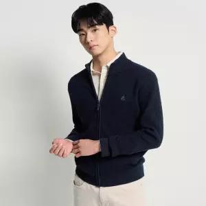 빈폴 멘 코튼 풀집업 카디건 네이비 BC615AC14R 14R