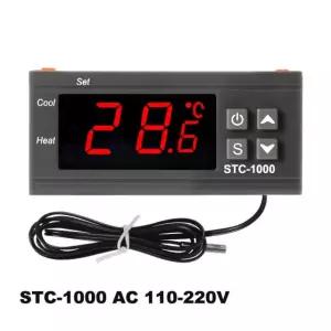 STC-1000 LED 디지털 온도 컨트롤러 인큐베이터 냉장고 조절기 릴레이 가열 냉각 AC110V220V