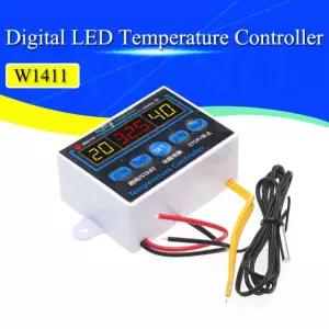 Javino 디지털 LED 온도 컨트롤러, 조절기 제어 스위치 센서, AC220V, DC1 DC 12V